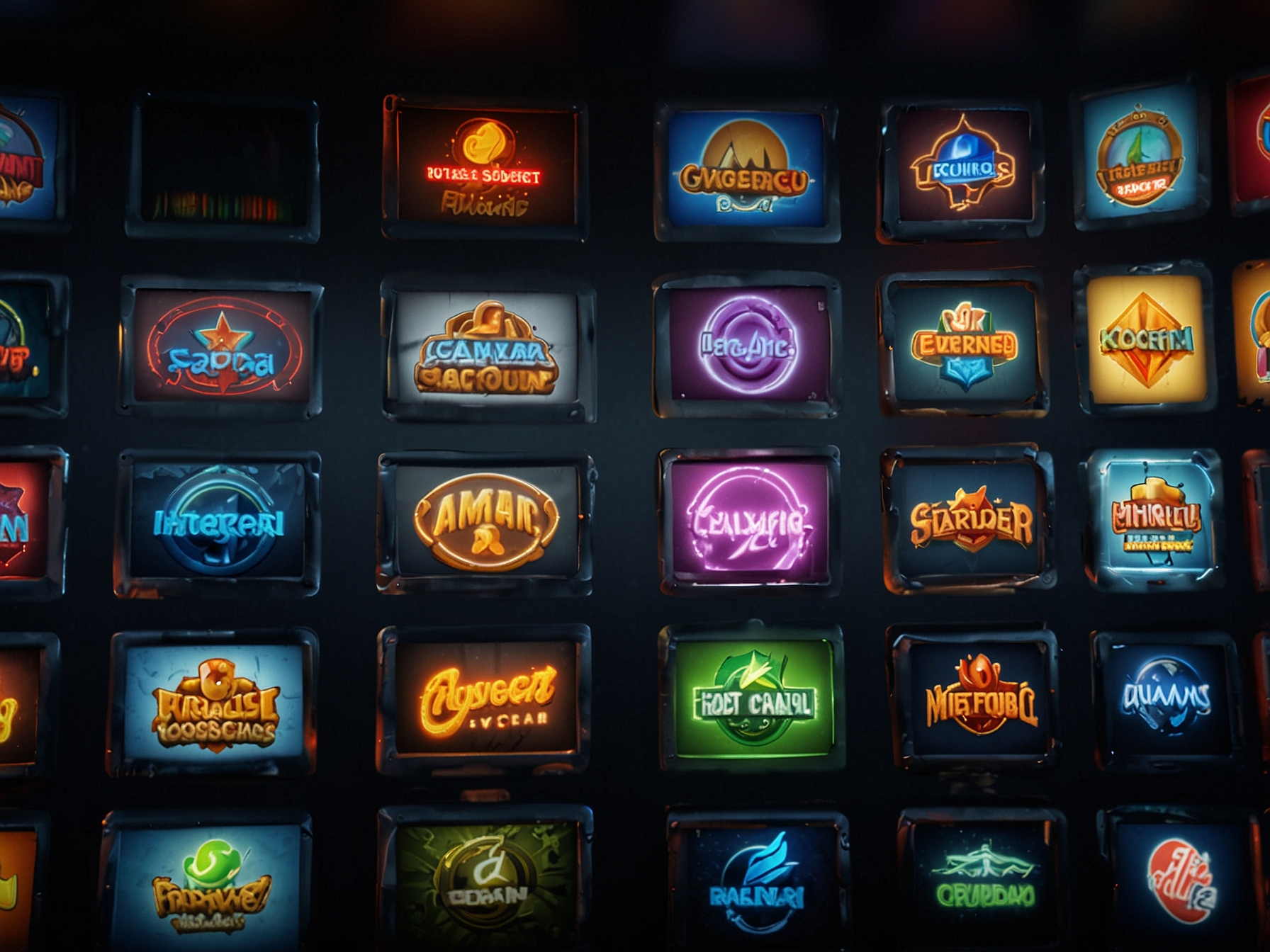 Game providers visual